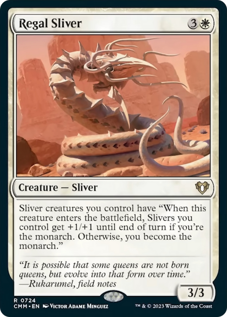 Regal Sliver [Commander Masters] | Good Games Cannington