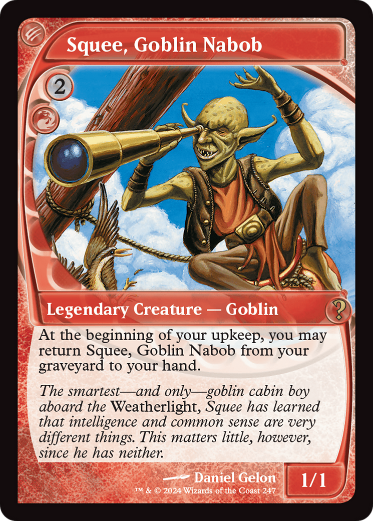 Squee, Goblin Nabob (Future Sight) [Mystery Booster 2] | Good Games Cannington