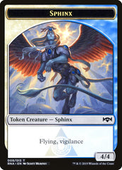 Bird // Sphinx Double-Sided Token [Ravnica Allegiance Guild Kit Tokens] | Good Games Cannington