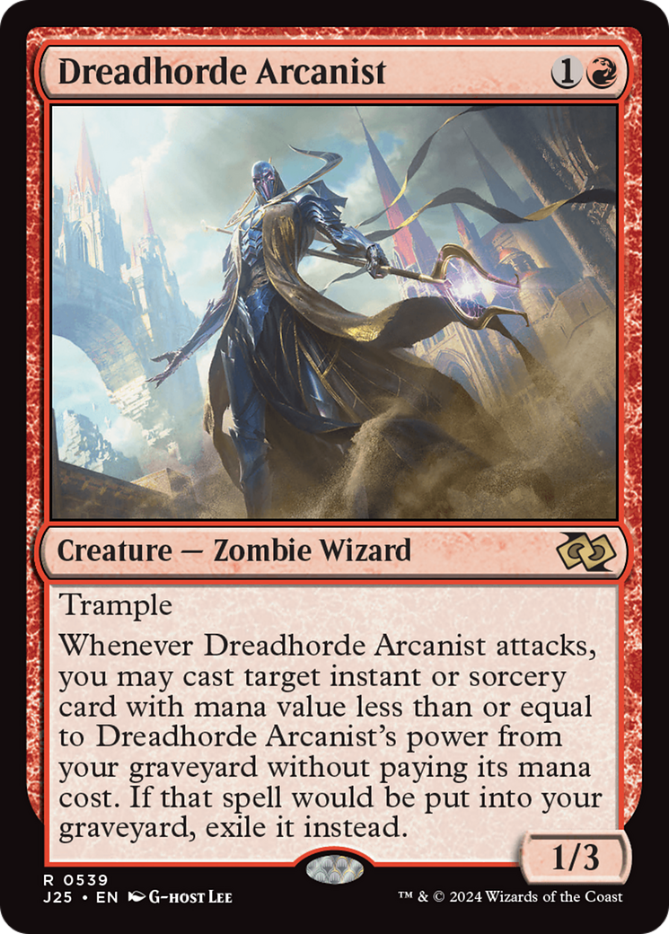 Dreadhorde Arcanist [Foundations Jumpstart] | Good Games Cannington