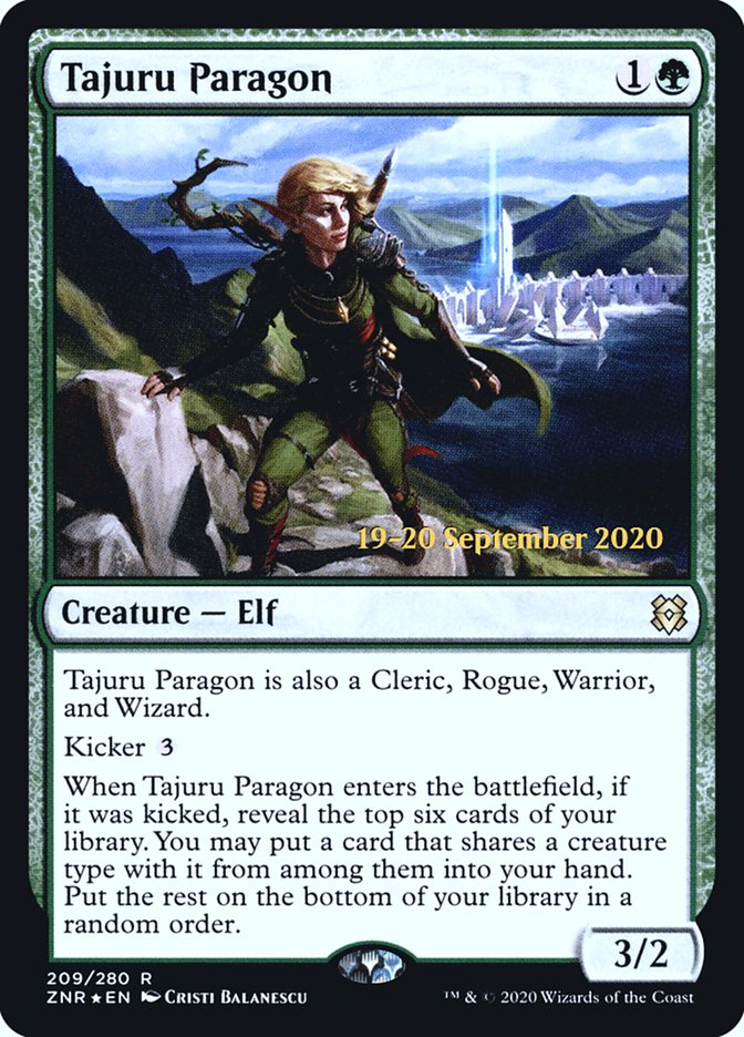 Tajuru Paragon [Zendikar Rising Prerelease Promos] | Good Games Cannington