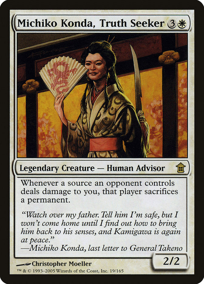 Michiko Konda, Truth Seeker [Saviors of Kamigawa] | Good Games Cannington