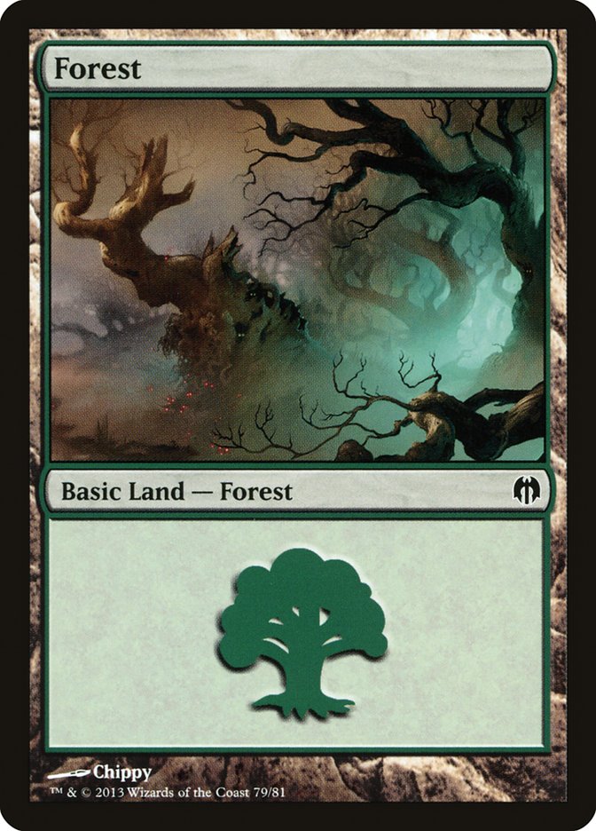 Forest (79) [Duel Decks: Heroes vs. Monsters] | Good Games Cannington