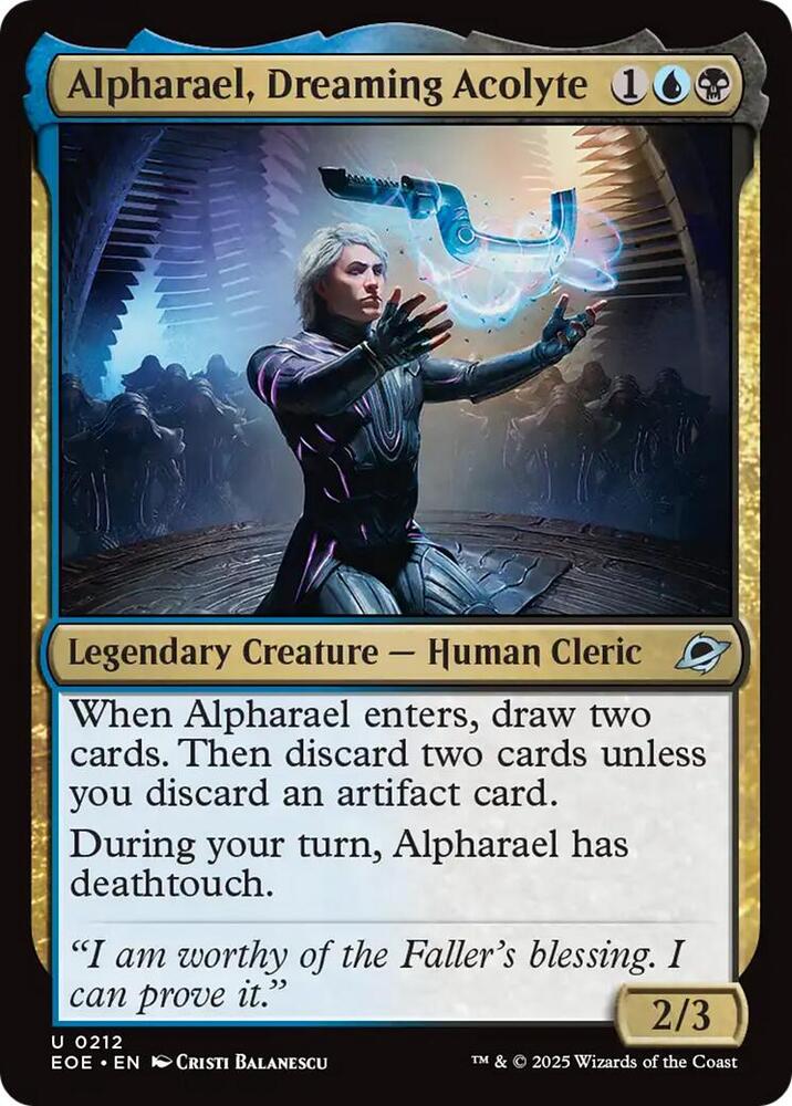 Alpharael Dreaming Acolyte 212 (Edge of Eternities)  | Good Games Cannington