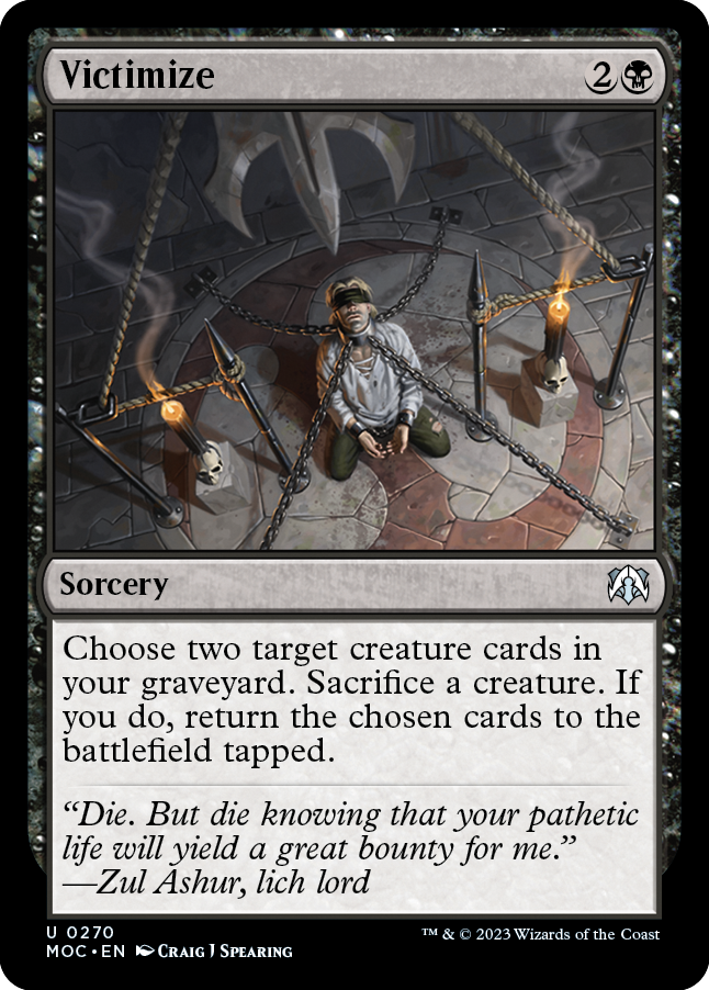Victimize [March of the Machine Commander] | Good Games Cannington