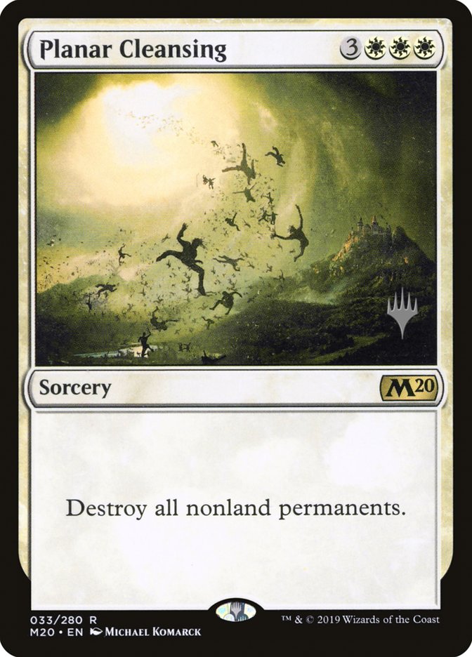 Planar Cleansing (Promo Pack) [Core Set 2020 Promos] | Good Games Cannington