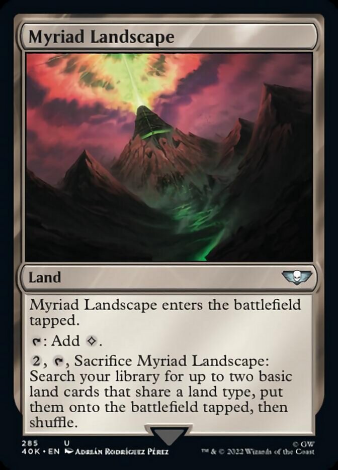 Myriad Landscape [Warhammer 40,000] | Good Games Cannington
