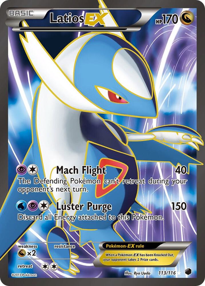 Latios EX 113/116 (Plasma Freeze)  - Holofoil | Good Games Cannington
