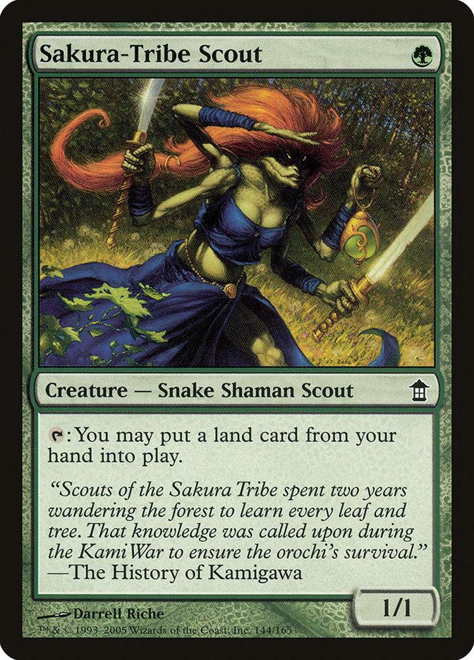 Sakura-Tribe Scout [Saviors of Kamigawa] | Good Games Cannington