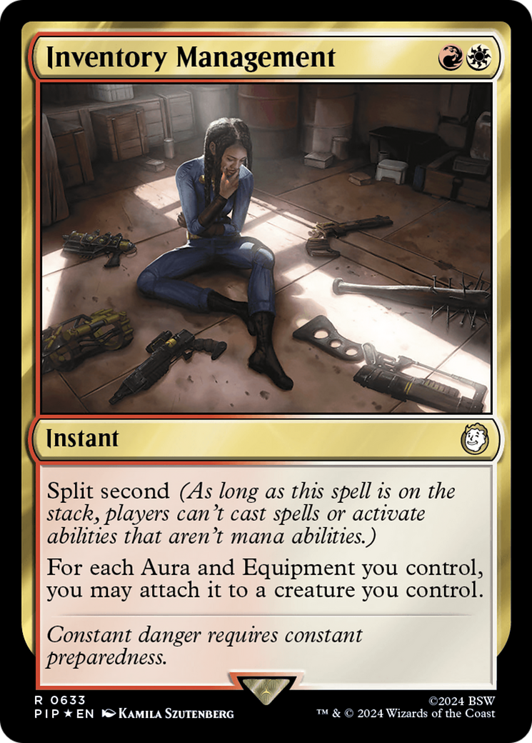 Inventory Management (Surge Foil) [Fallout] | Good Games Cannington