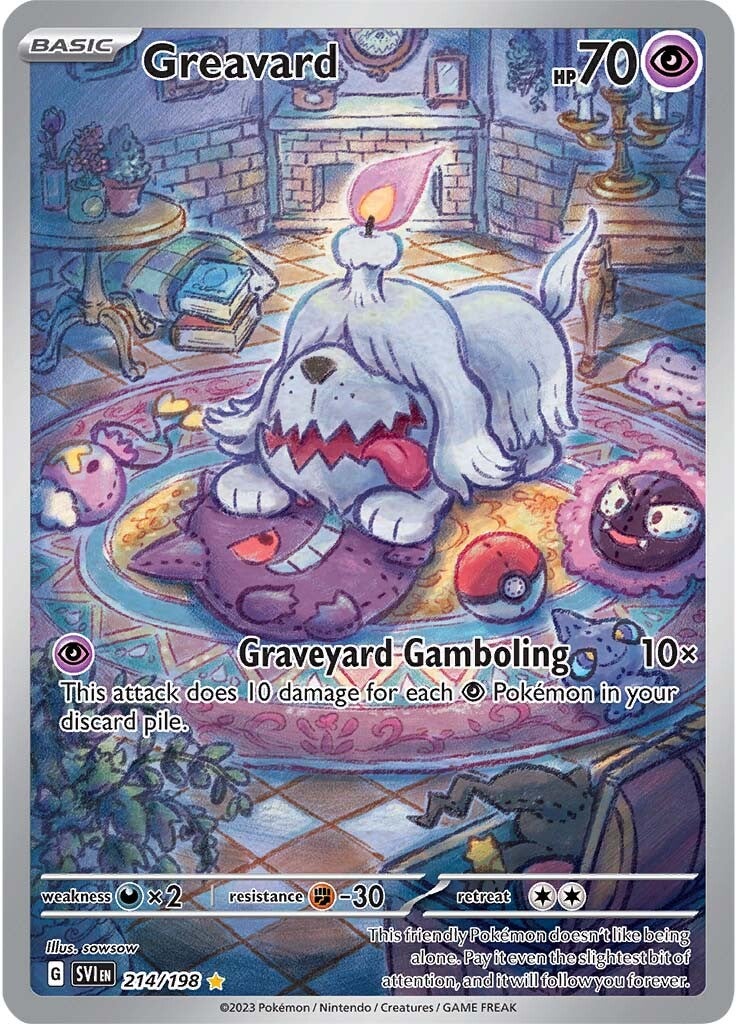 Greavard (214/198) [Scarlet & Violet: Base Set] | Good Games Cannington