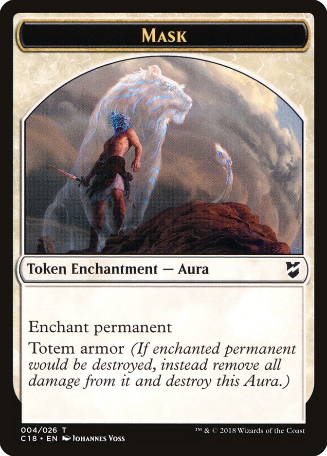 Mask Token [Commander 2018 Tokens] | Good Games Cannington