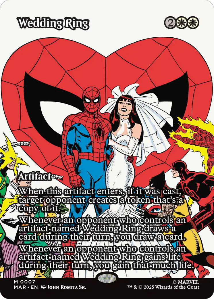 Wedding Ring (Borderless) [Marvel's Spider-Man: Eternal-Legal] | Good Games Cannington