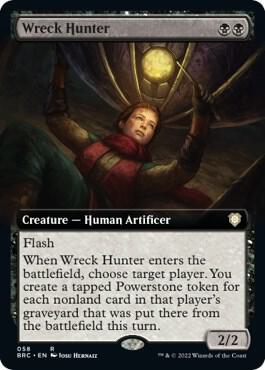 Wreck Hunter Extended Art 58/40 (Commander: The Brothers' War)  | Good Games Cannington