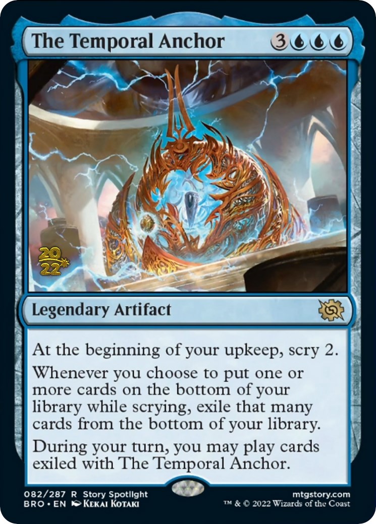 The Temporal Anchor [The Brothers' War Prerelease Promos] | Good Games Cannington