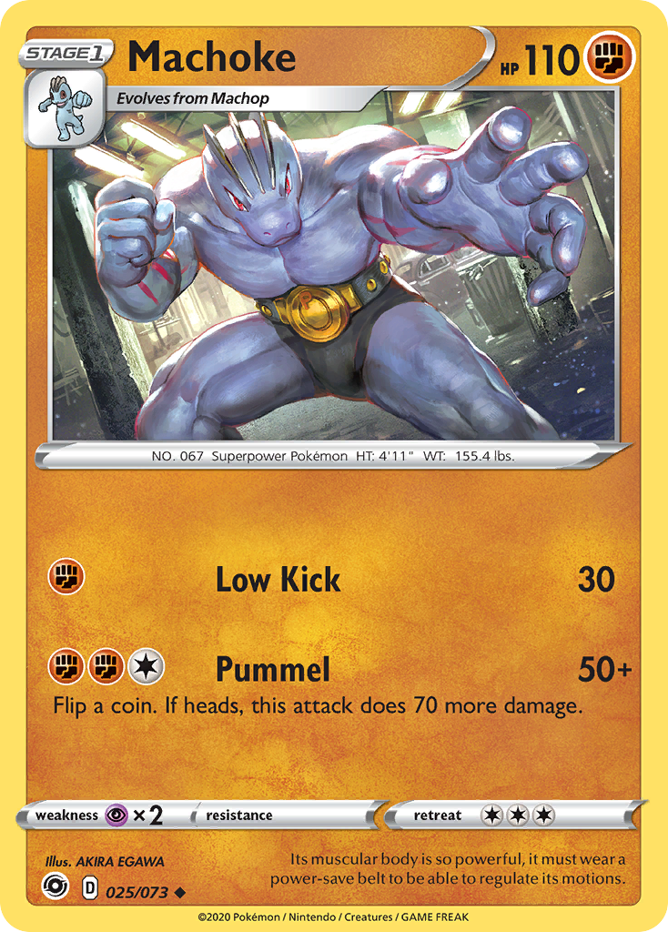 Machoke (025/073) [Sword & Shield: Champion's Path] | Good Games Cannington