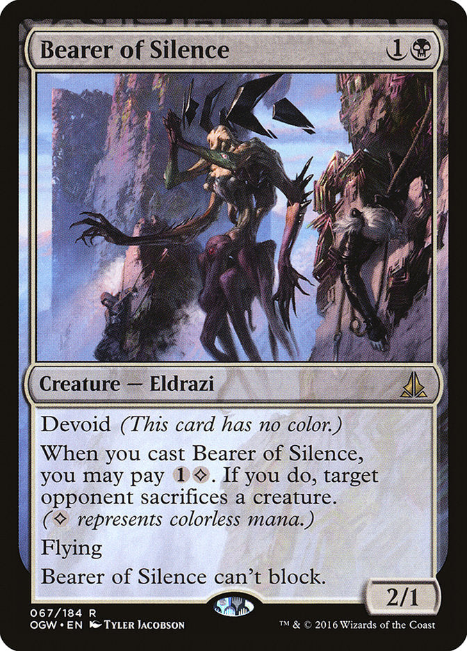 Bearer of Silence 67/184 (Oath of the Gatewatch)  | Good Games Cannington