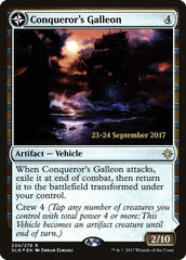 Conqueror's Galleon // Conqueror's Foothold [Ixalan Prerelease Promos] | Good Games Cannington