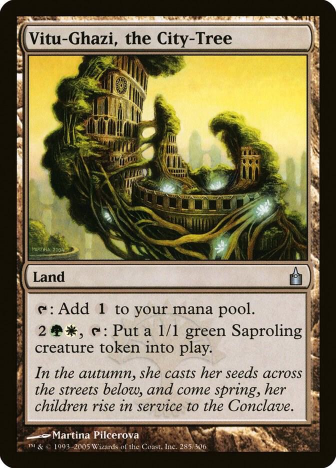 Vitu-Ghazi, the City-Tree 285/306 (Ravnica: City of Guilds)  | Good Games Cannington