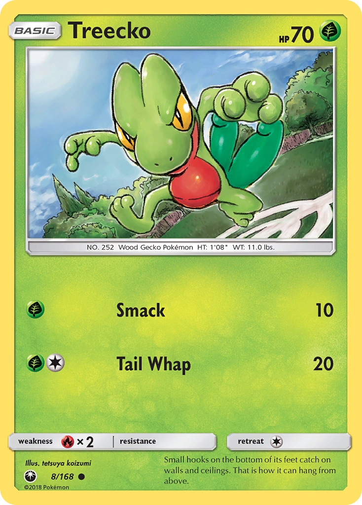 Treecko (8/168) [Sun & Moon: Celestial Storm] | Good Games Cannington
