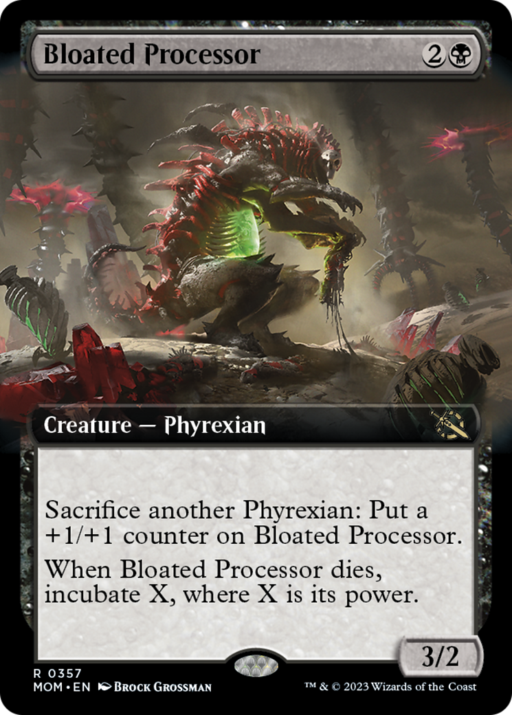 Bloated Processor (Extended Art) [March of the Machine] | Good Games Cannington