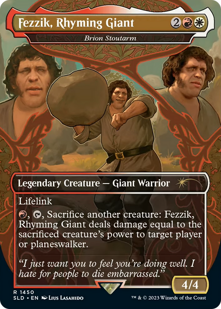 Fezzik, Rhyming Giant - Brion Stoutarm [Secret Lair Drop Series] | Good Games Cannington