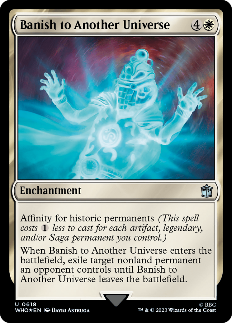 Banish to Another Universe (Surge Foil) [Doctor Who] | Good Games Cannington