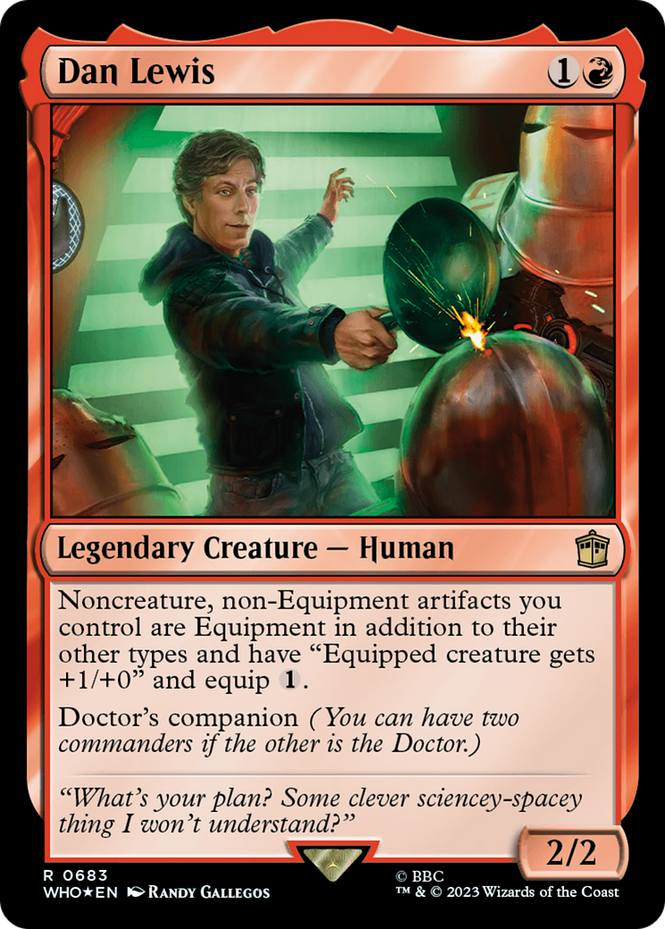 Dan Lewis (Surge Foil) [Doctor Who] | Good Games Cannington