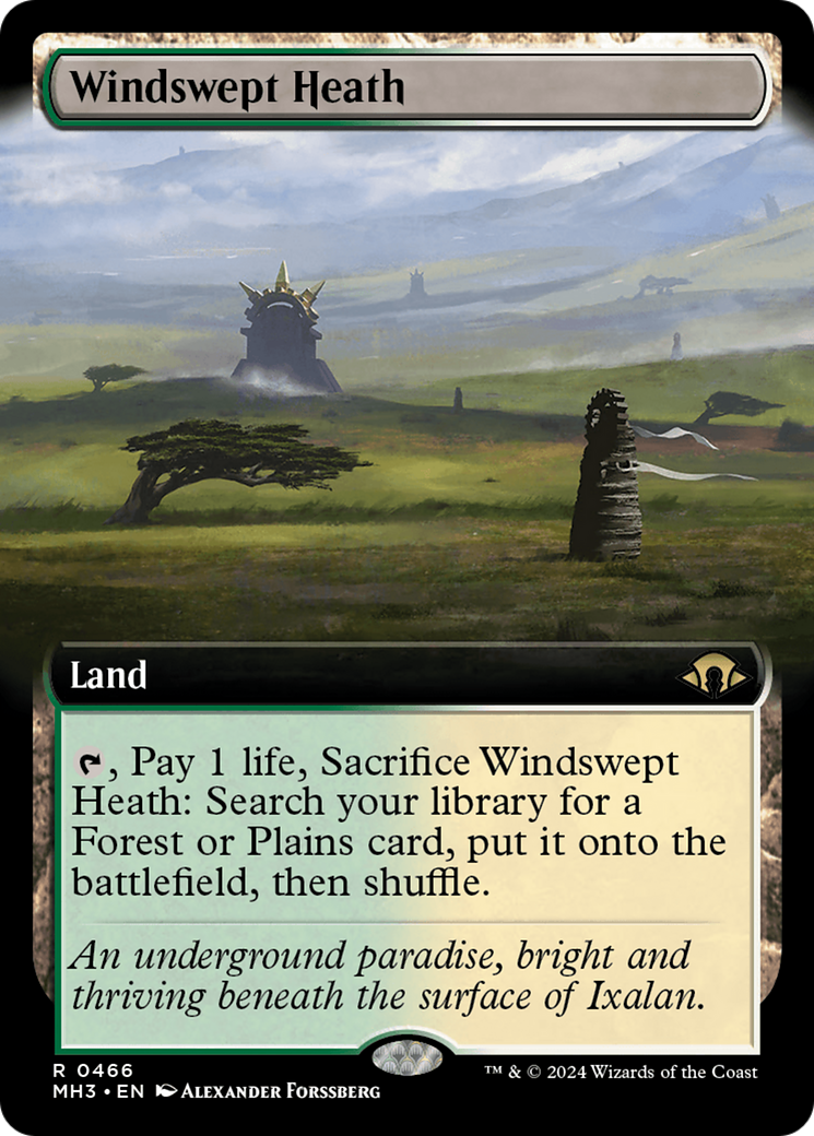 Windswept Heath (Extended Art) [Modern Horizons 3] | Good Games Cannington