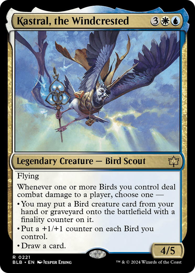 Kastral, the Windcrested [Bloomburrow] | Good Games Cannington