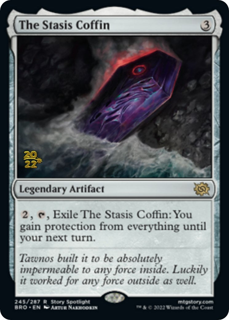 The Stasis Coffin [The Brothers' War Prerelease Promos] | Good Games Cannington
