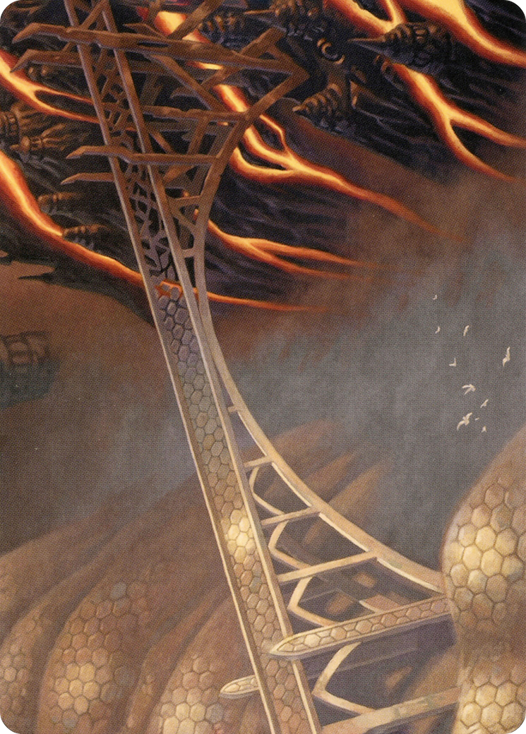 Rustvale Bridge Art Card [Modern Horizons 2 Art Series] | Good Games Cannington