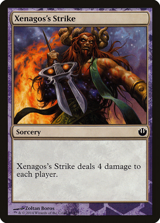 Xenagos's Strike [Journey into Nyx Defeat a God] | Good Games Cannington
