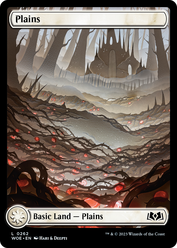 Plains (262) (Full-Art) [Wilds of Eldraine] | Good Games Cannington