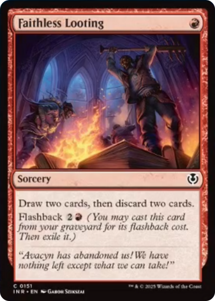 Faithless Looting [Innistrad Remastered] | Good Games Cannington