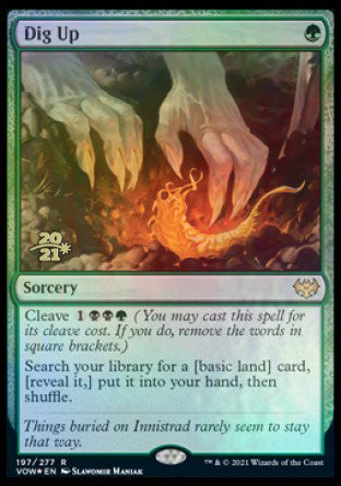 Dig Up [Innistrad: Crimson Vow Prerelease Promos] | Good Games Cannington