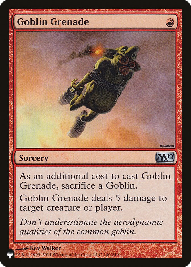 Goblin Grenade [The List] | Good Games Cannington