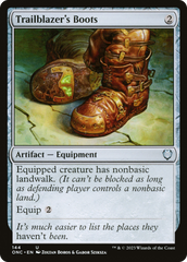 Trailblazer's Boots [Phyrexia: All Will Be One Commander] | Good Games Cannington