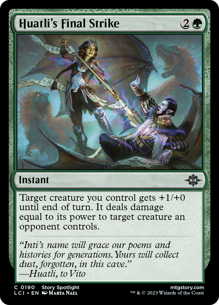 Huatli's Final Strike [The Lost Caverns of Ixalan] | Good Games Cannington