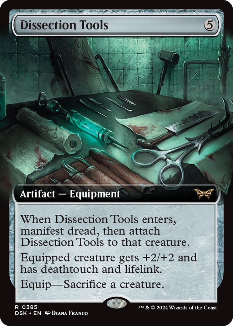 Dissection Tools (Extended Art) [Duskmourn: House of Horror] | Good Games Cannington