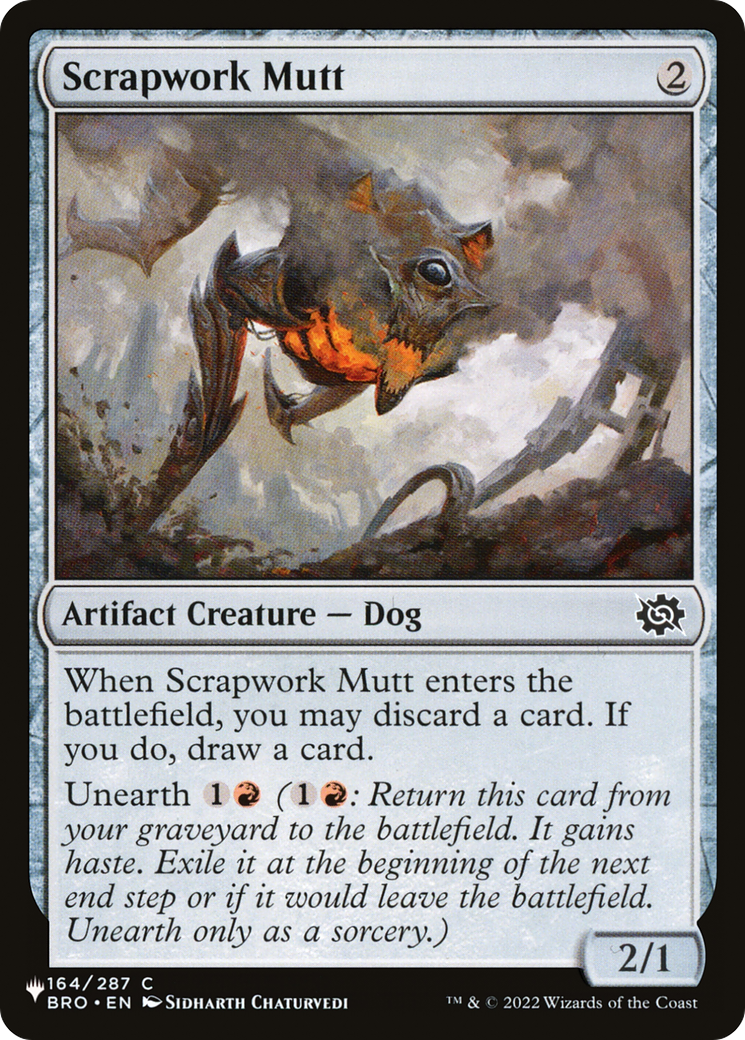 Scrapwork Mutt [The List] | Good Games Cannington