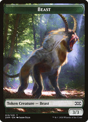 Ape // Beast Double-Sided Token [Double Masters Tokens] | Good Games Cannington
