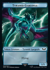 Tyranid (017) // Tyranid Gargoyle Double-Sided Token (Surge Foil) [Warhammer 40,000 Tokens] | Good Games Cannington