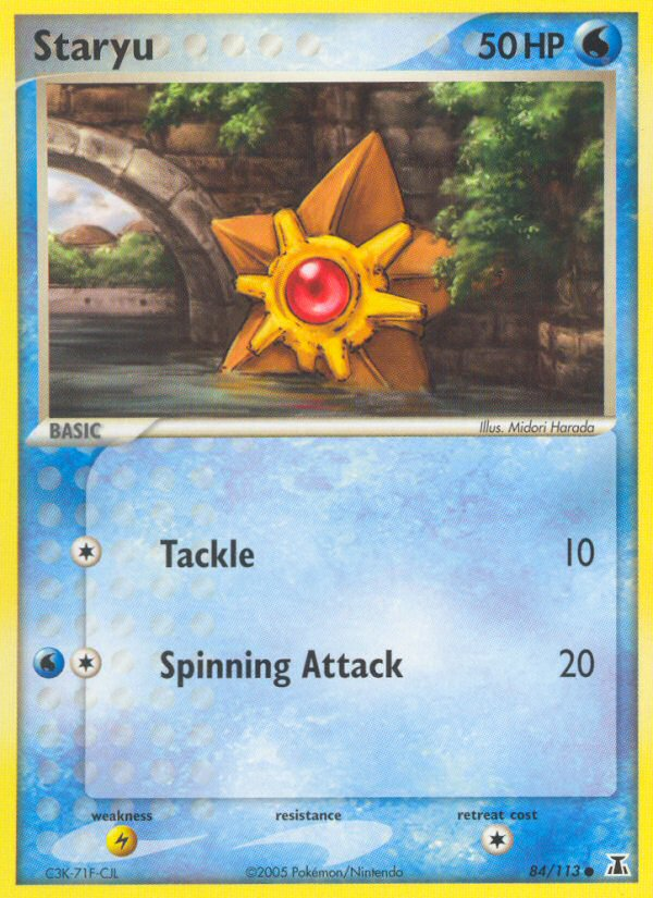 Staryu (84/113) [EX: Delta Species] | Good Games Cannington