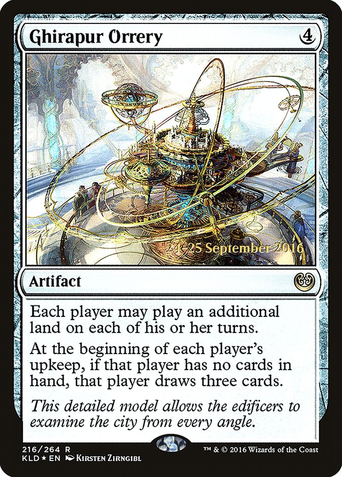 Ghirapur Orrery [Kaladesh Prerelease Promos] | Good Games Cannington