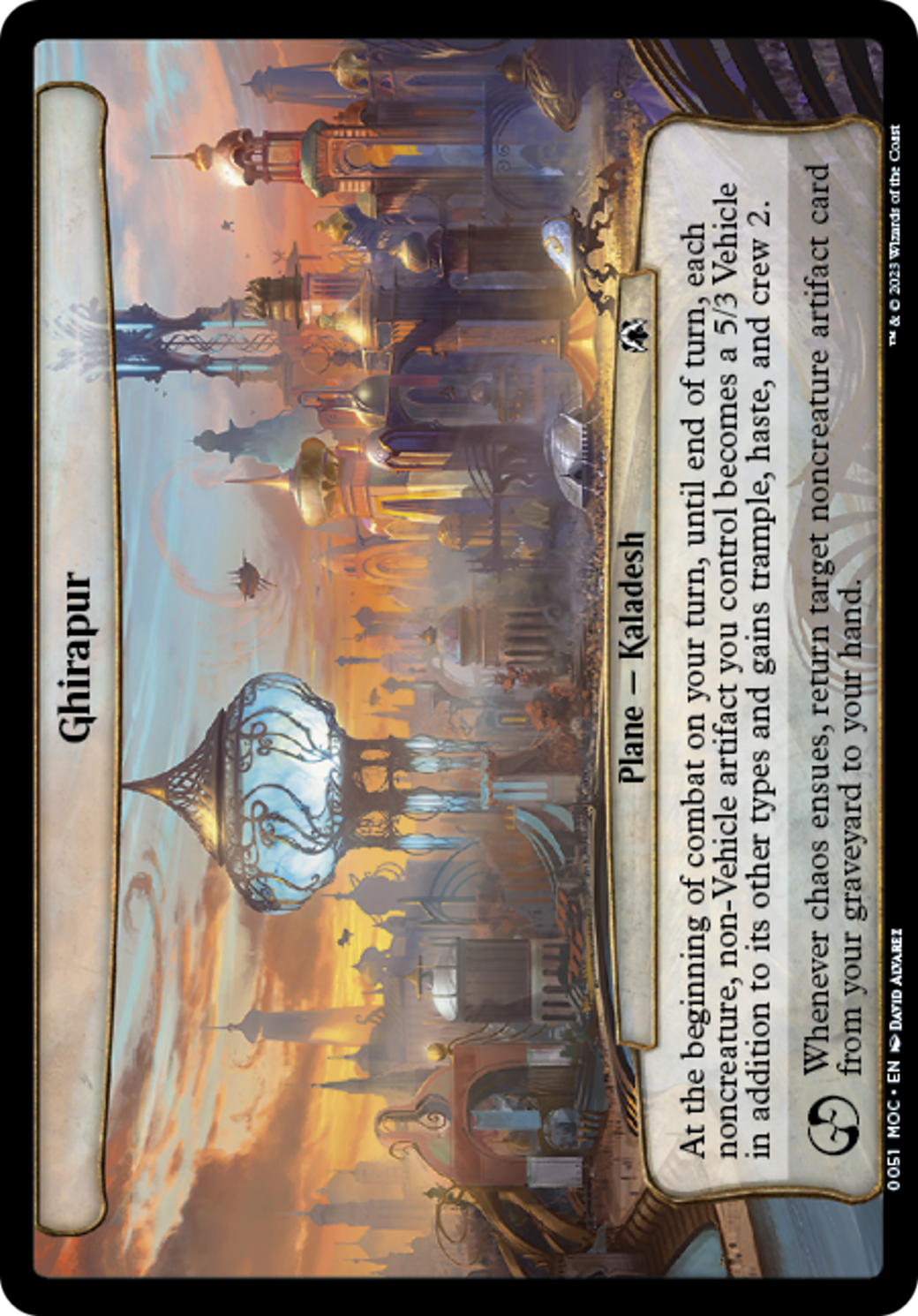 Ghirapur [March of the Machine Commander] | Good Games Cannington