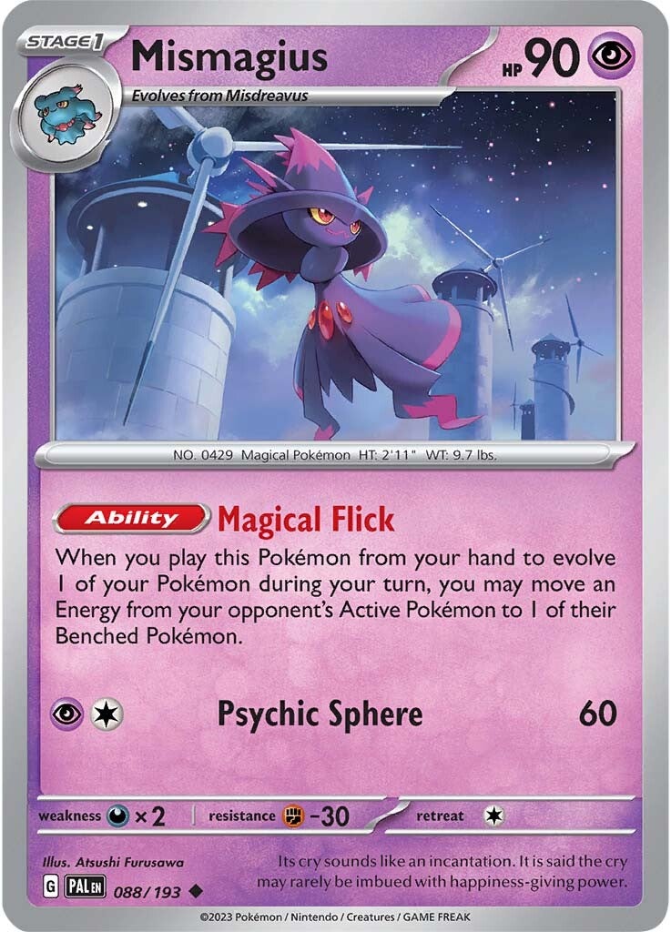 Mismagius (088/193) [Scarlet & Violet: Paldea Evolved] | Good Games Cannington