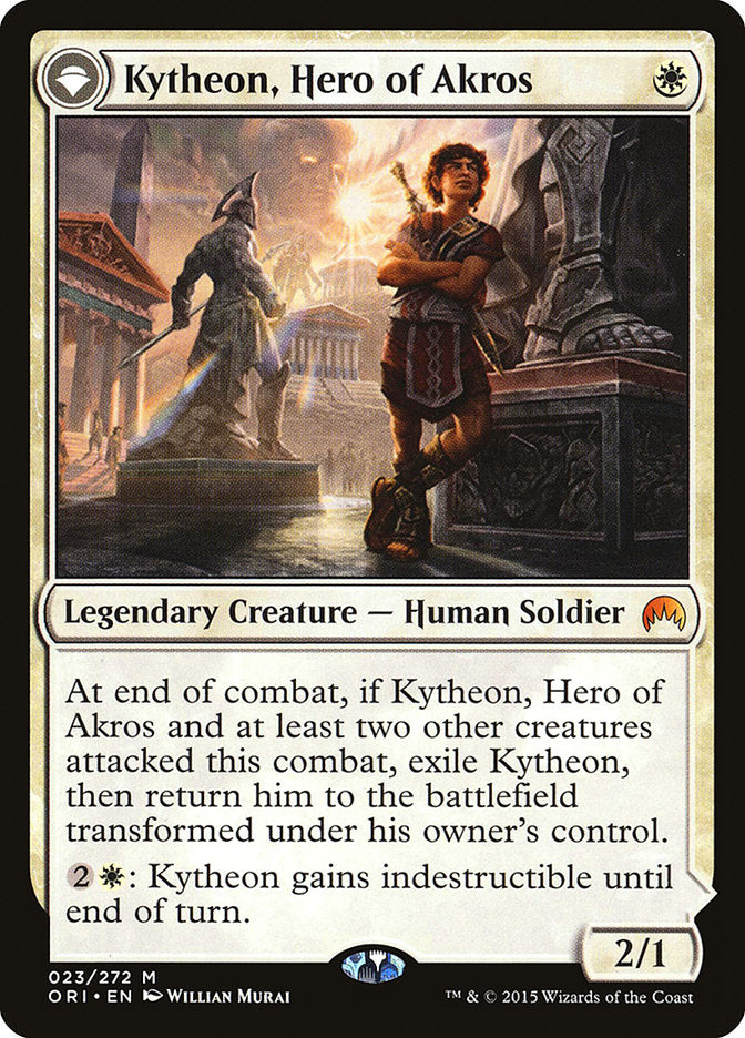Kytheon, Hero of Akros // Gideon, Battle-Forged [Magic Origins] | Good Games Cannington