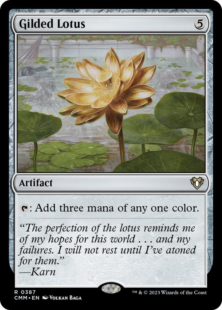 Gilded Lotus 387 (Commander Masters)  | Good Games Cannington