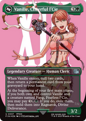 Vanille, Cheerful l'Cie // Ragnarok, Divine Deliverance (Borderless) (Surge Foil) [FINAL FANTASY] | Good Games Cannington